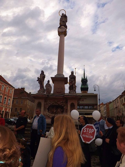 Pochod pro život, Znojmo 2015, foto FC